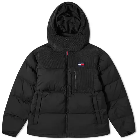 Cord Mix Alaska Puffer Jacket