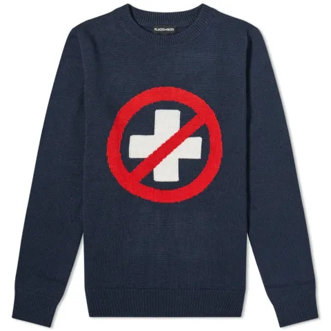 Caution Knitted Sweat