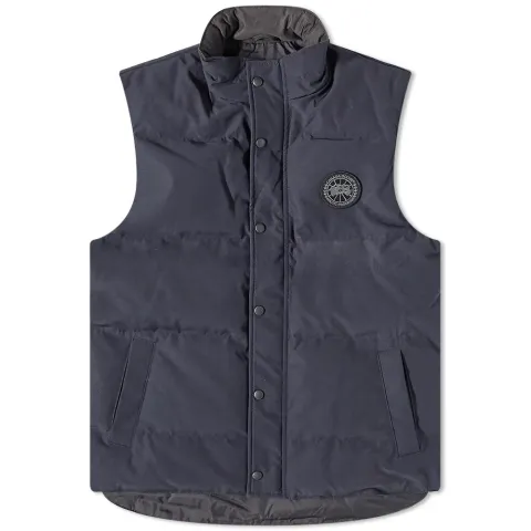 Navy Disc Garson Vest