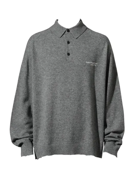 Collared Jumper Dark Grey