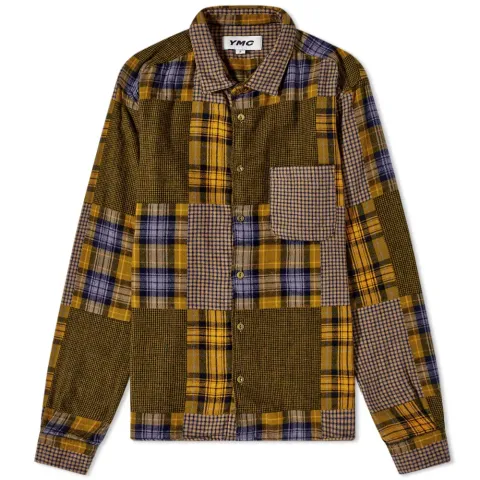 Griffon Patchwork Check Shirt