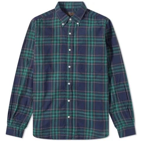 Button Down Inian Madras Shirt