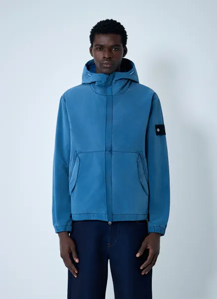 Denim Compass Patch Jacket