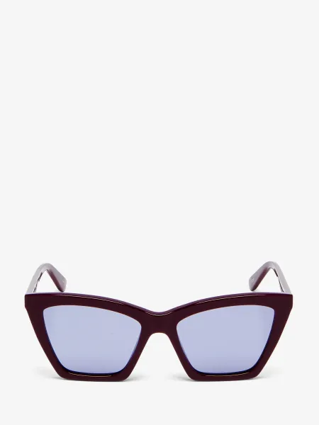Spike Geometric Cat-eye Sunglasses