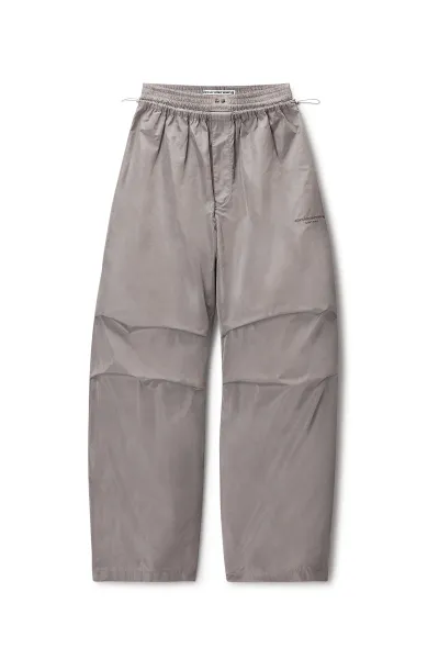 BOXER WAIST MID-RISE TRACK PANT