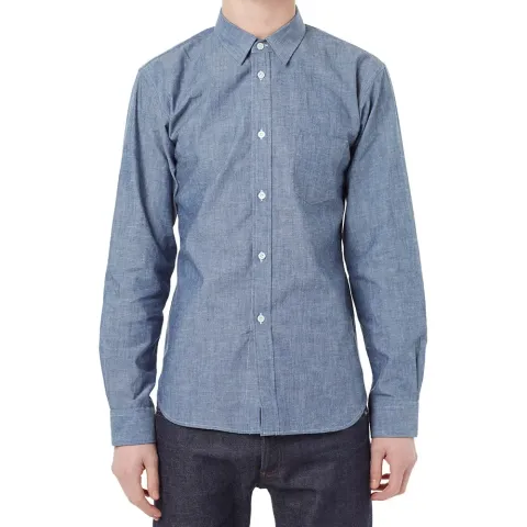 BOY Arm Patch Chambray Shirt