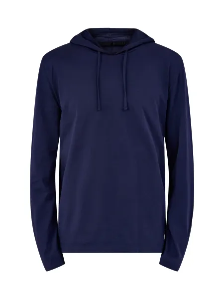Polo Ralph Lauren Long Sleeve Hooded Sleep Top (Blue)