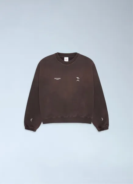 Logo Motif Sweatshirt