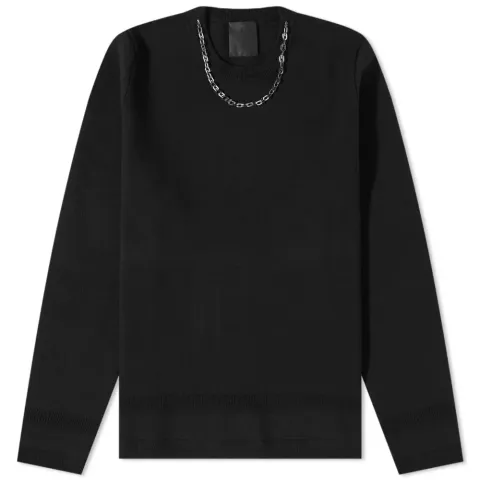 4G Chain Crew Knit