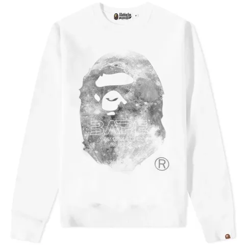 Ape Head Moon Crew Sweat