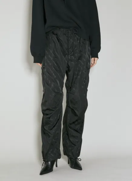 Jacquard Cargo Pants