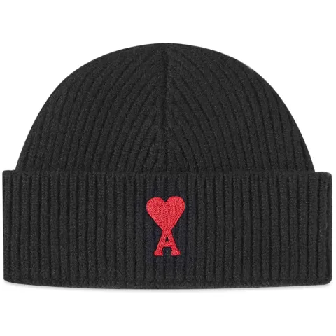 AMI A Heart Logo Beanie