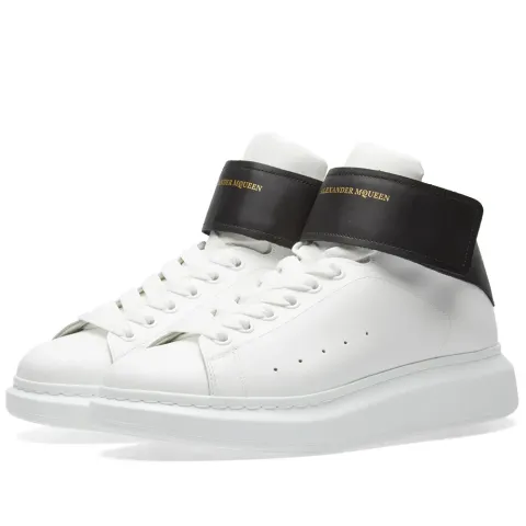 Wedge Sole Strap High Sneaker