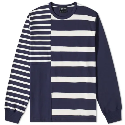 x Umbro Long Sleeve 60's Patchwork T-Shirt