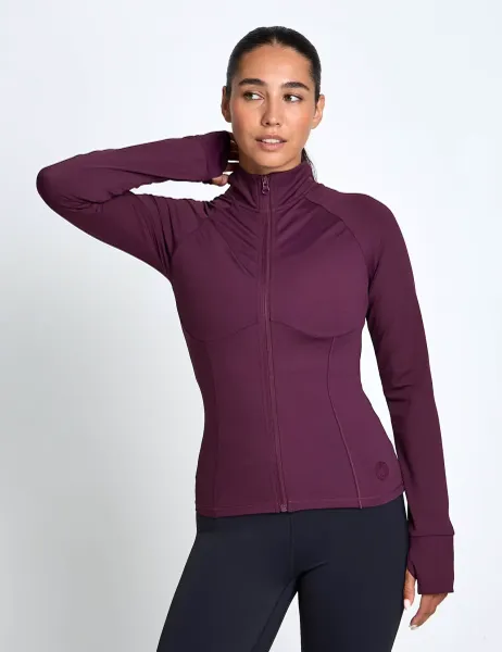 Lilybod Sports Jacket Plum