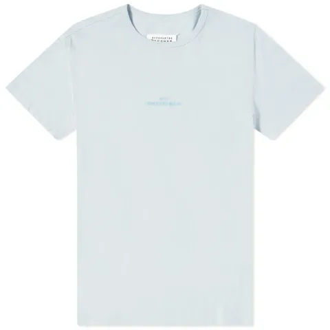 Embroidered Tonal Text Logo T-Shirt