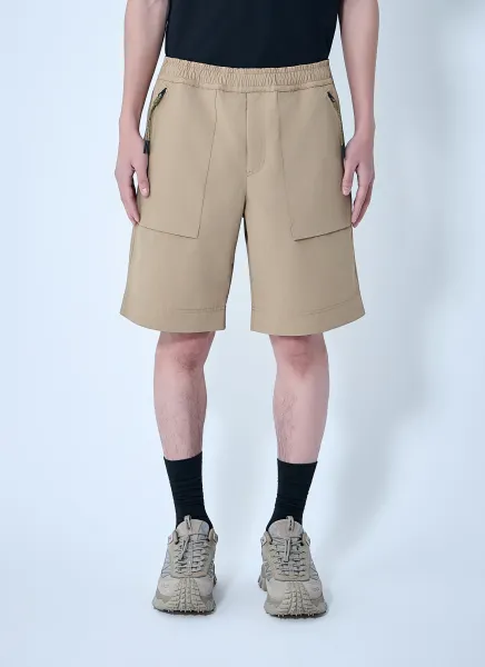 Elasticated Waist Cargo Shorts