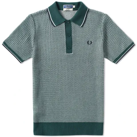 Fred Perry Reissues Two Colour Knit Polo