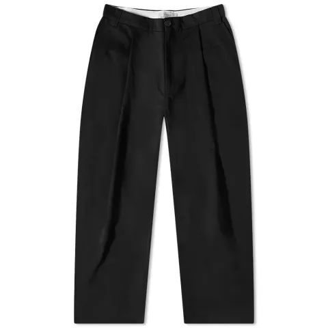 Sorte Deep Pleat Volume Twill Pant