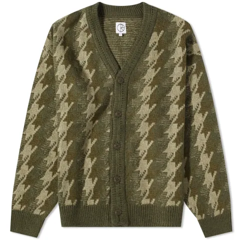 Polar Skate Co. Louis Houndstooth Cardigan