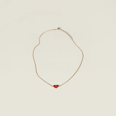 Metal necklace