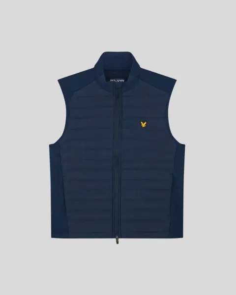 Lyle & Scott Hybrid Quilted Gilet