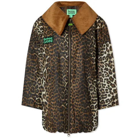 x Ganni Printed Bomber Jacket