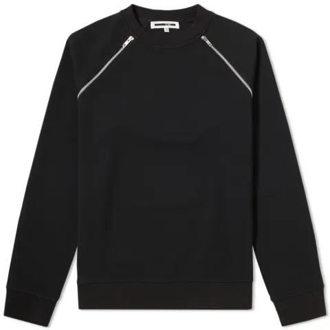 McQ by Alexander McQueen Zip Crew Sweat