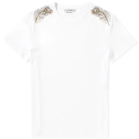 Gold Feathers Tee
