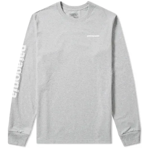Long Sleeve Text Logo Tee