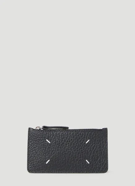 Four Stitch Zip-Top Cardholder