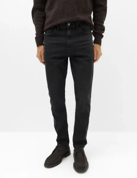 Marks & Spencer Slim Fit Comfort Stretch Jeans Black Denim