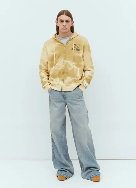 French Zip Hooded Sweatshit