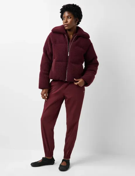 Sweaty Betty Nimbus Short Sherpa Puffer Jacket