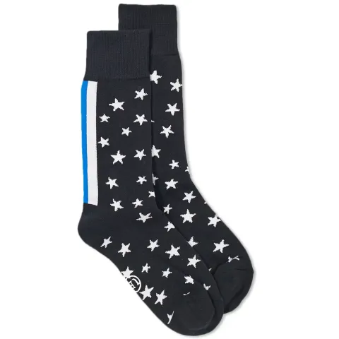 Star Stripe Regular Sock