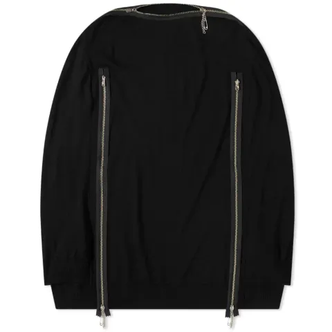 TAKAHIROMIYASHITA TheSoloist. Multi Zip Knit
