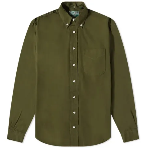 Button Down Overdyed Oxford Shirt