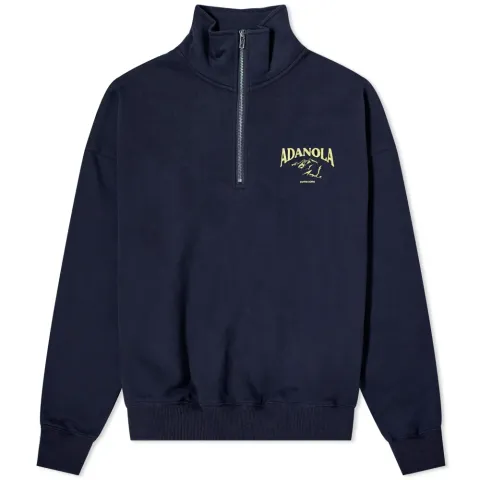 Oversized Funnel Neck Zip Sweat
