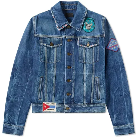 Souvenir Patch Denim Jacket