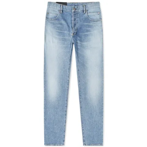 Embossed Slim Jeans