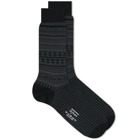 X Maharishi Jacquard Kilim Sock