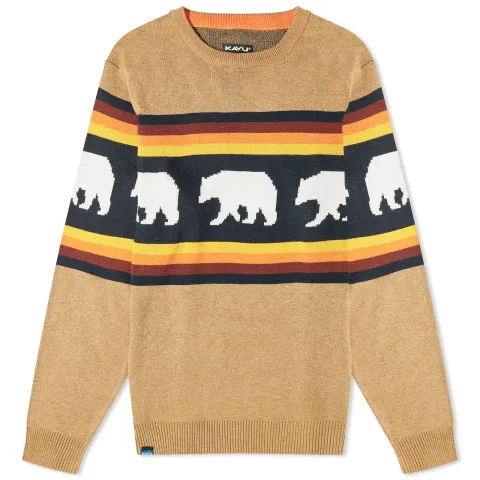 Highline Jacquard Crew Knit