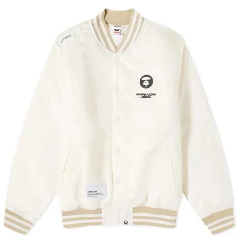 AAPE Now Baseball Padded Jacket
