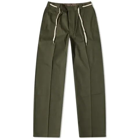 Drôle de Monsieur Drawstring Twill Pants