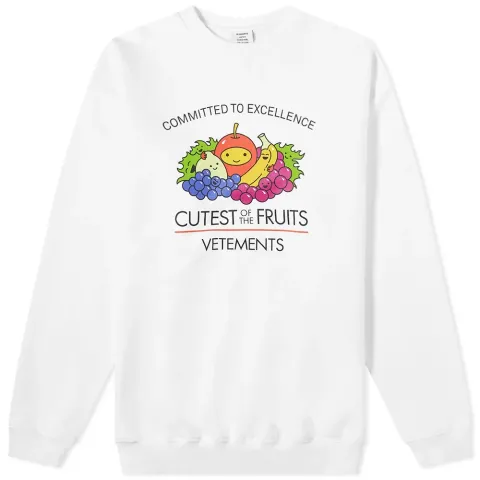 Cutest Of The Fruits Oversized Crew Sweat