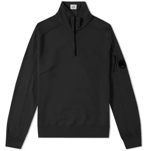 Garment Dyed Light Fleece Half Zip Sweat