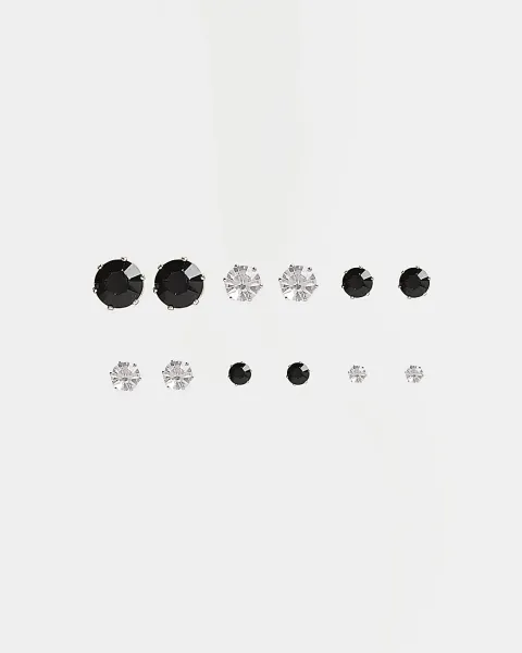 River Island Multipack 6 Stud Earrings