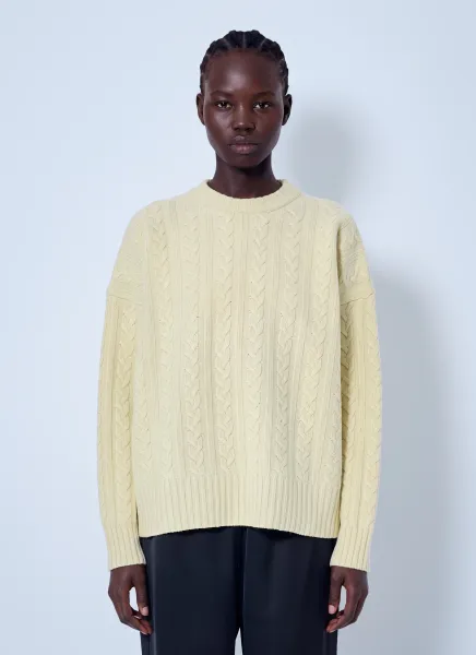 RÓHE Cable Knit Jumper