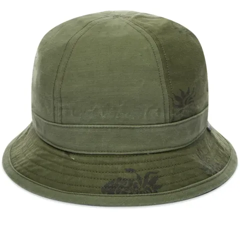 Mixed Panel Bucket Hat