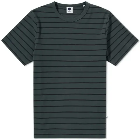 Basic Striped Pique Tee